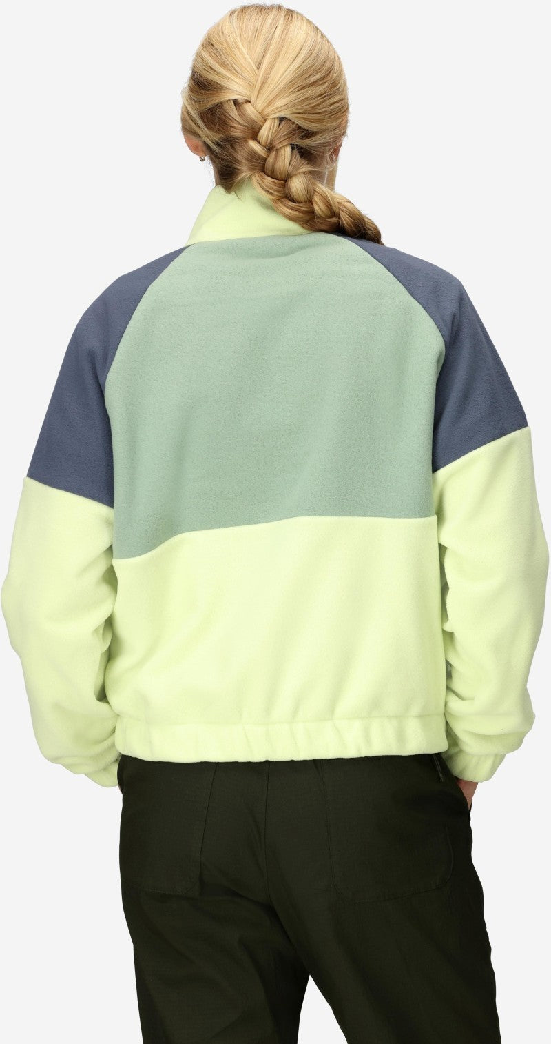 Retro Rocklin 1/2 Zip - Womens - matcha / agate green / thunderhead 1