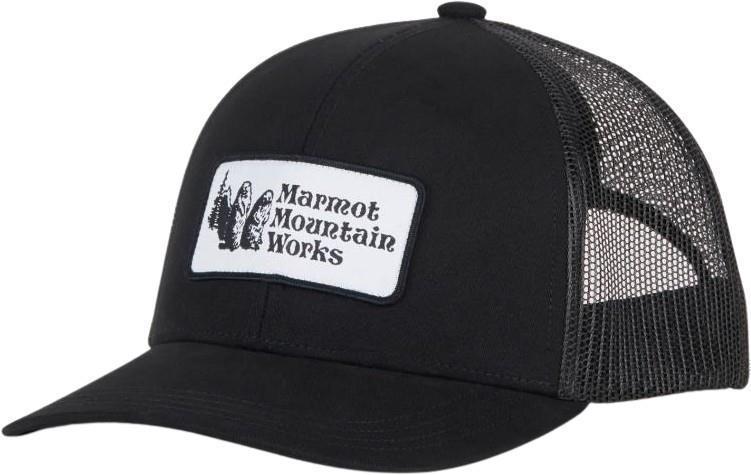 Retro Trucker Hat - Black / Black 1