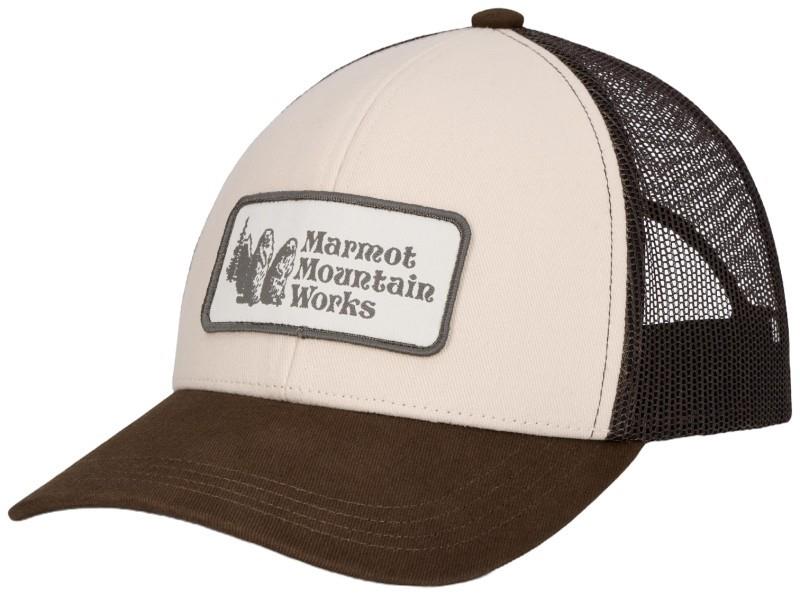 Retro Trucker Hat - birch bark 1