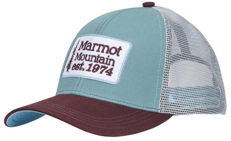 Retro Trucker Hat - blue agave 1