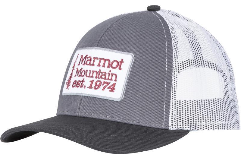 Retro Trucker Hat - dark steel / black 1