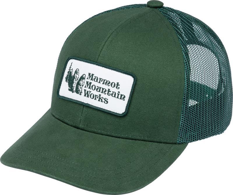 Retro Trucker Hat - juniper green 1