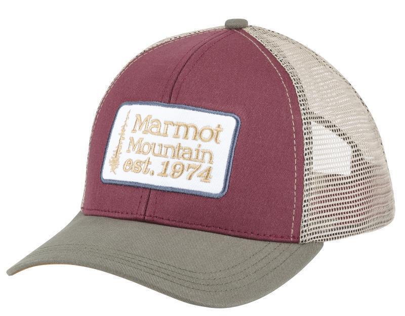 Retro Trucker Hat - redwood 1