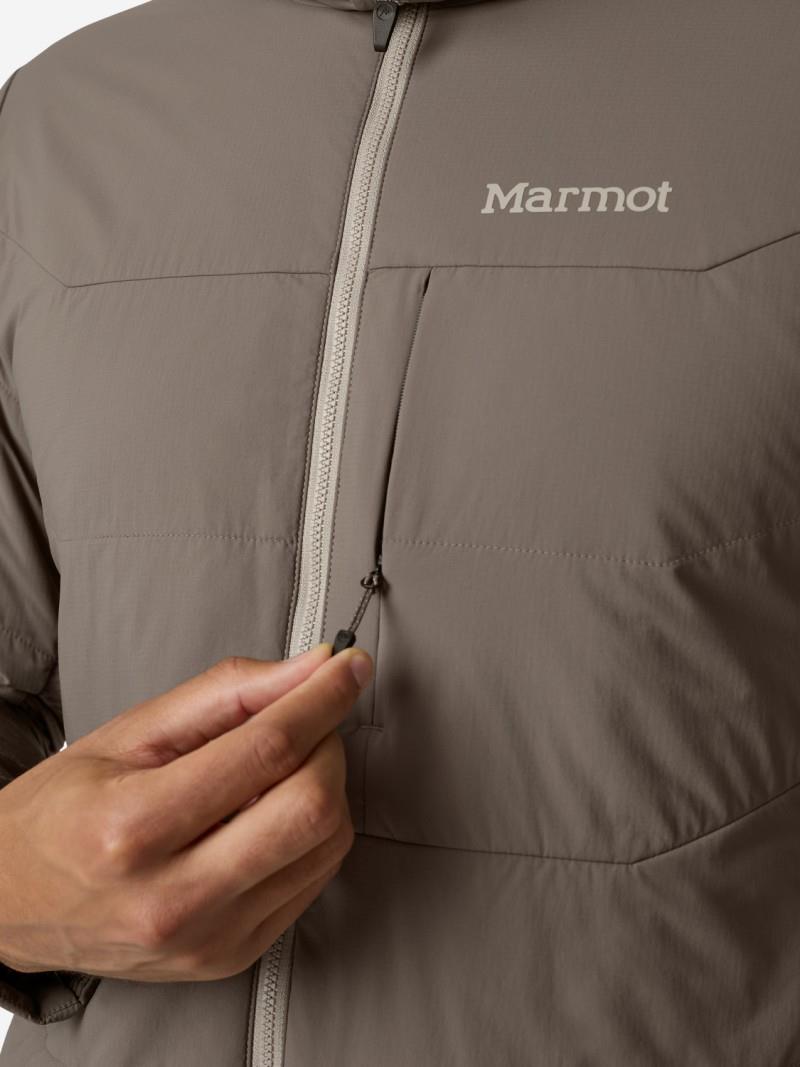 Revlo Hybrid Hoody - Mens - claystone 1