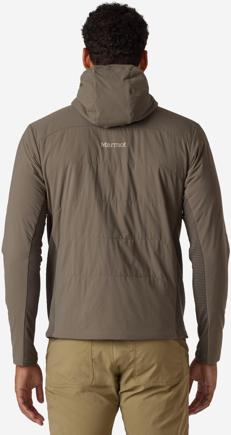 Revlo Hybrid Hoody - Mens - claystone 1