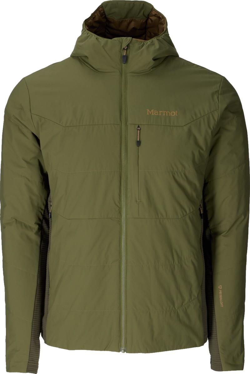 Revlo Hybrid Hoody - Mens - surplus green 1