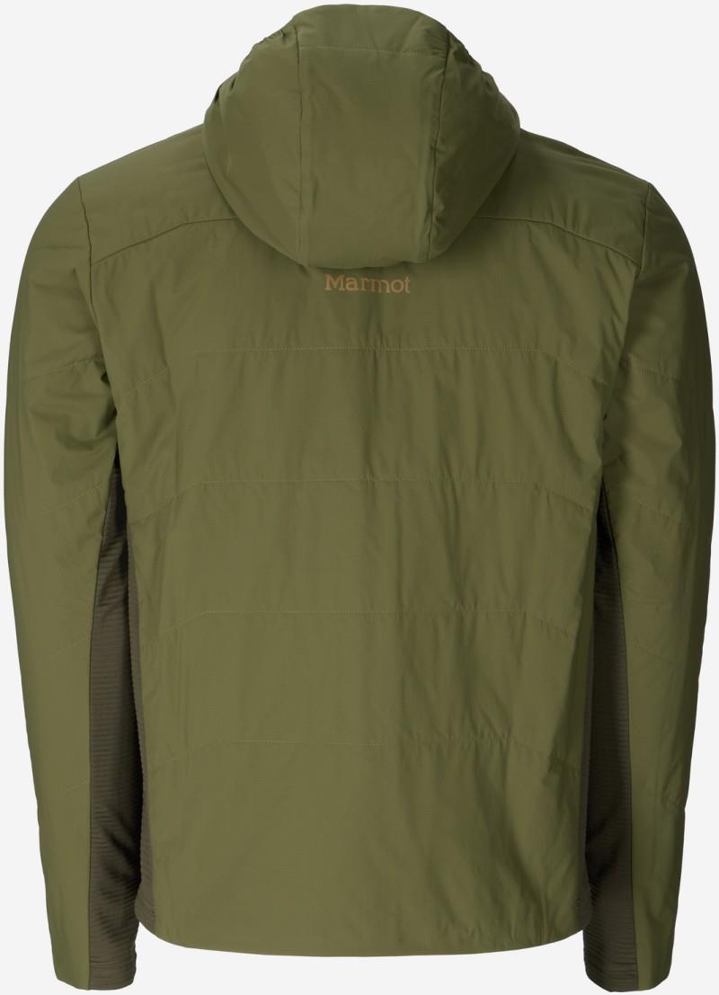 Revlo Hybrid Hoody - Mens - surplus green 1