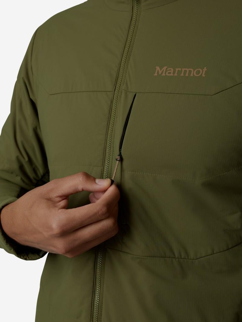 Revlo Hybrid Hoody - Mens - surplus green 1