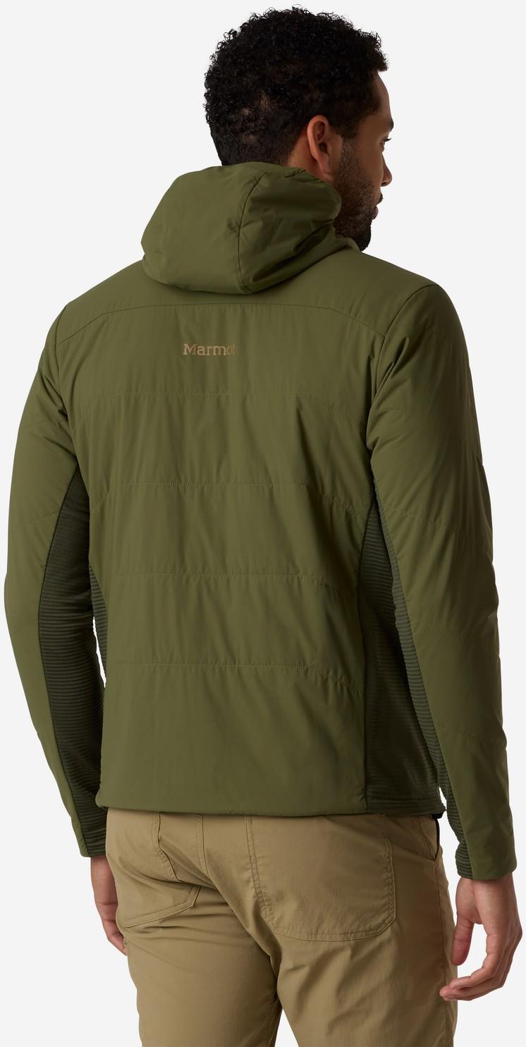 Revlo Hybrid Hoody - Mens - surplus green 1