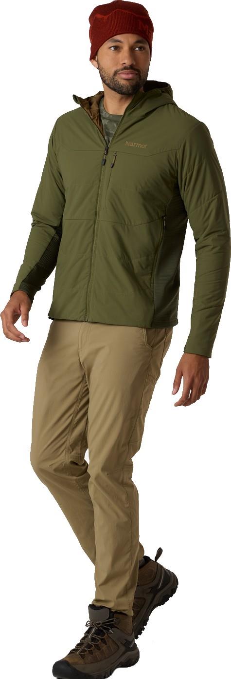 Revlo Hybrid Hoody - Mens - surplus green 1