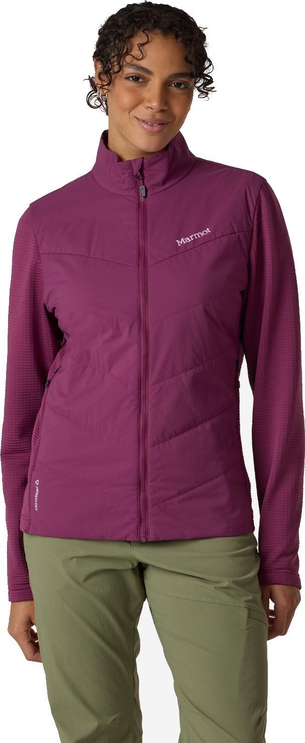 Revlo Hybrid Jacket - Womens - red grape 1