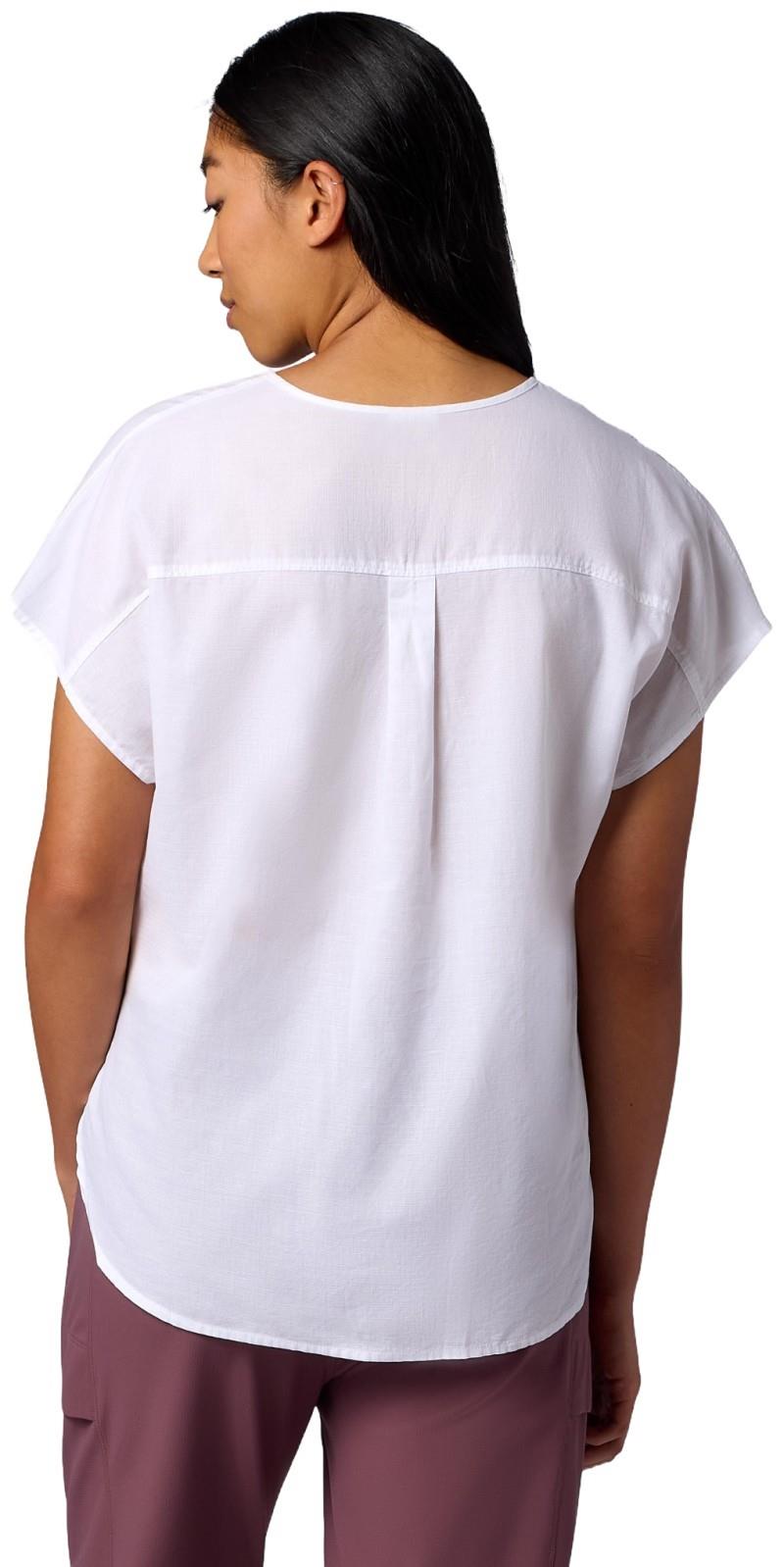 Rhea Henley SS - Womens - white 1