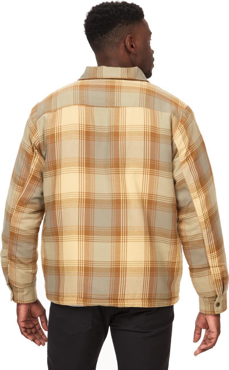 Ridgefield Sherpa Flannel Shirt Jacket - Mens - Light Oak 2