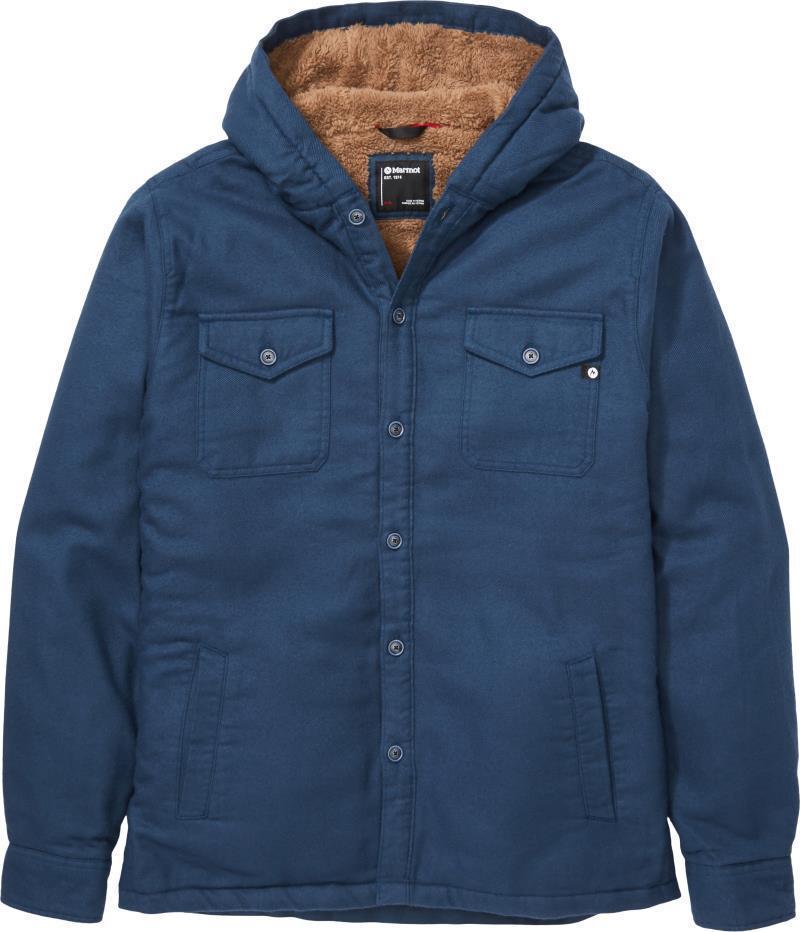 Ridgefield Sherpa Hoody - Mens - Dark Indigo 1