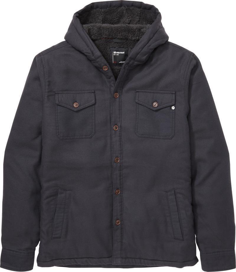 Ridgefield Sherpa Hoody - Mens - dark steel 1