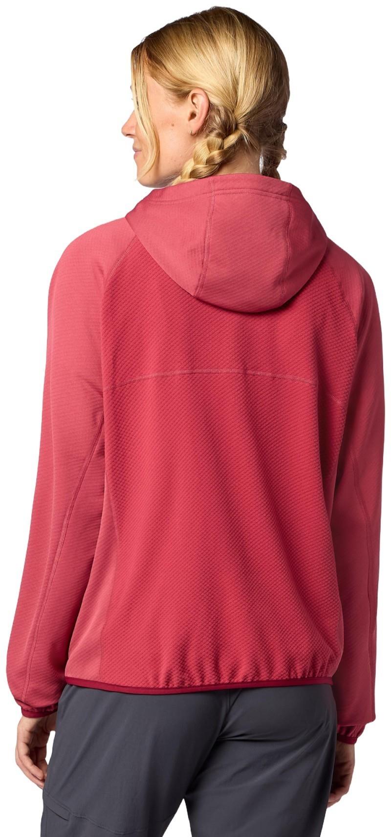 Rockbound Fleece Hoody - Womens - dried rose 1