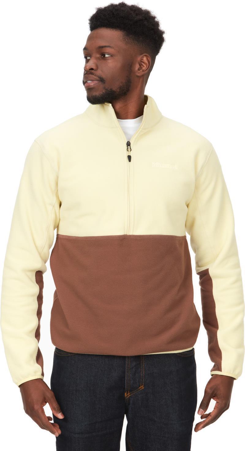 Rocklin 1/2 Zip - Mens - Wheat / Pinecone 1