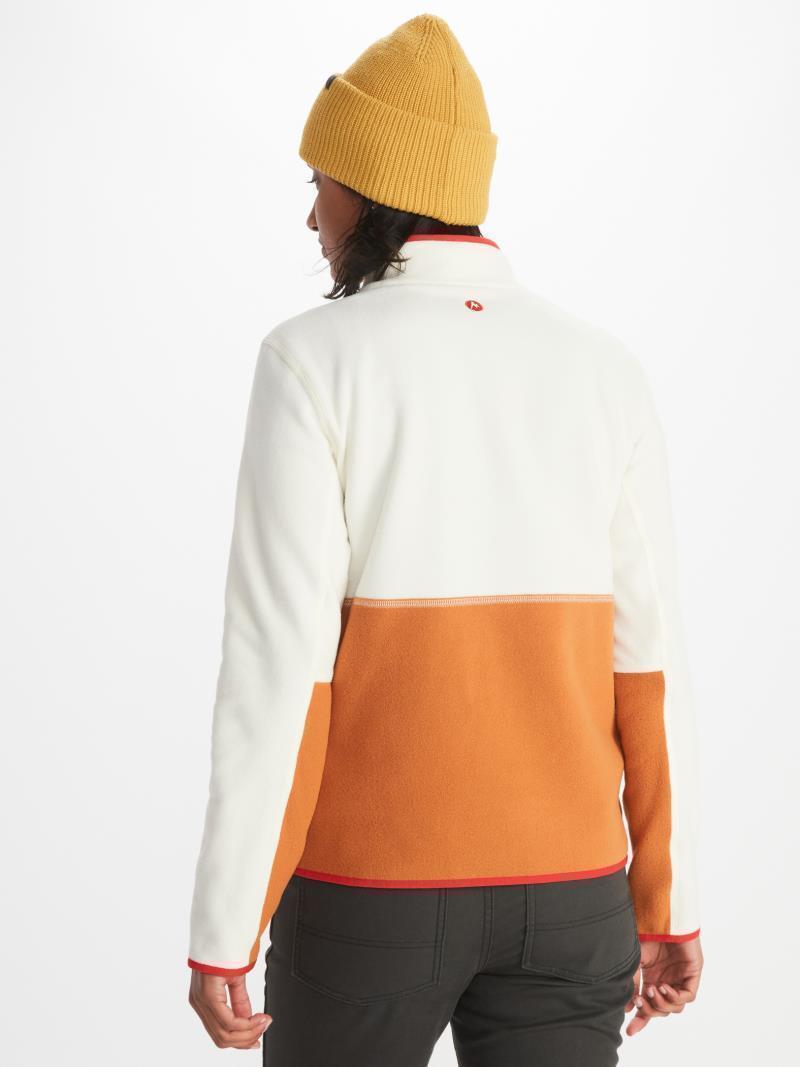 Rocklin 1/2 Zip - Womens - Papyrus / Copper 2