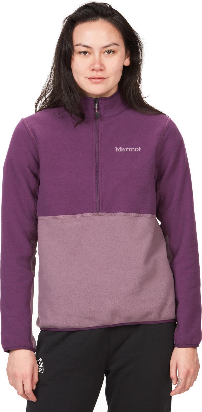 Rocklin 1/2 Zip - Womens - Purple Fig / Hazy Purple 1