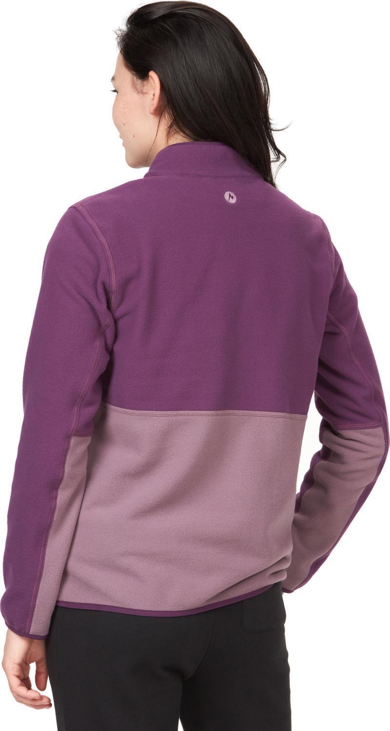 Rocklin 1/2 Zip - Womens - Purple Fig / Hazy Purple 2