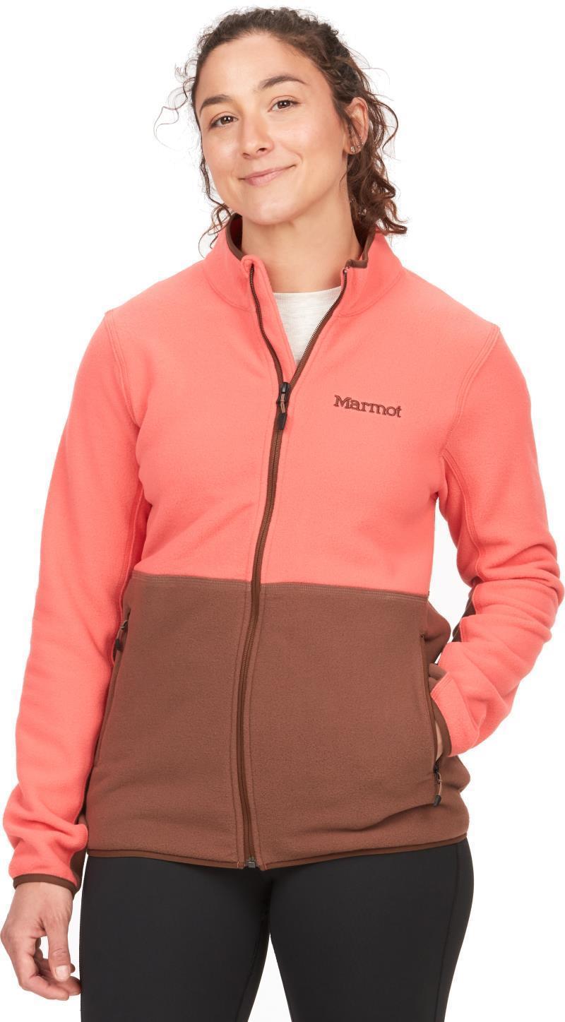 Rocklin Full Zip Jacket - Womens - Grapefruit / Pinecone 1
