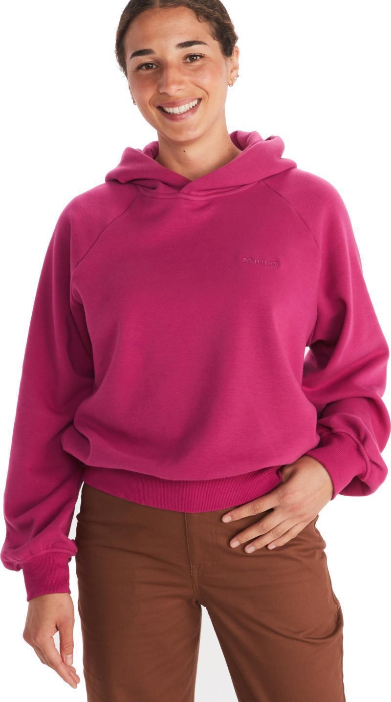Rowan Relaxed Hoody - Womens - Bright Fuchsia 1