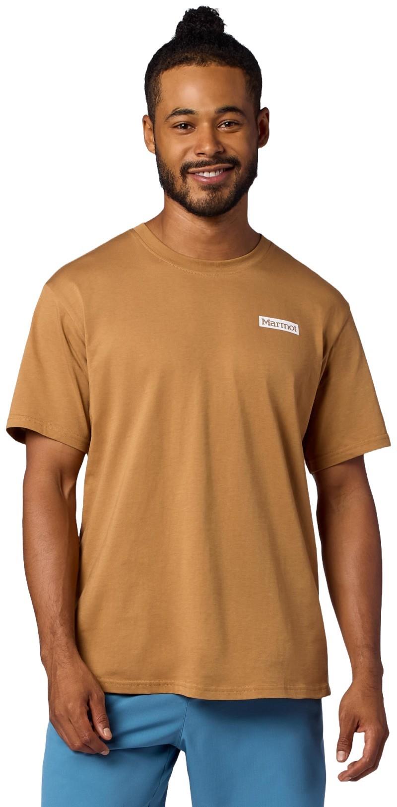 Scenic Tee SS - Mens - dromedary 1