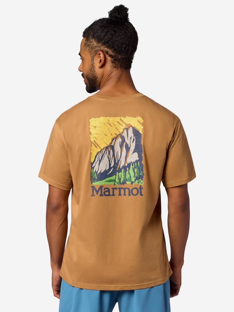 Scenic Tee SS - Mens - dromedary 1
