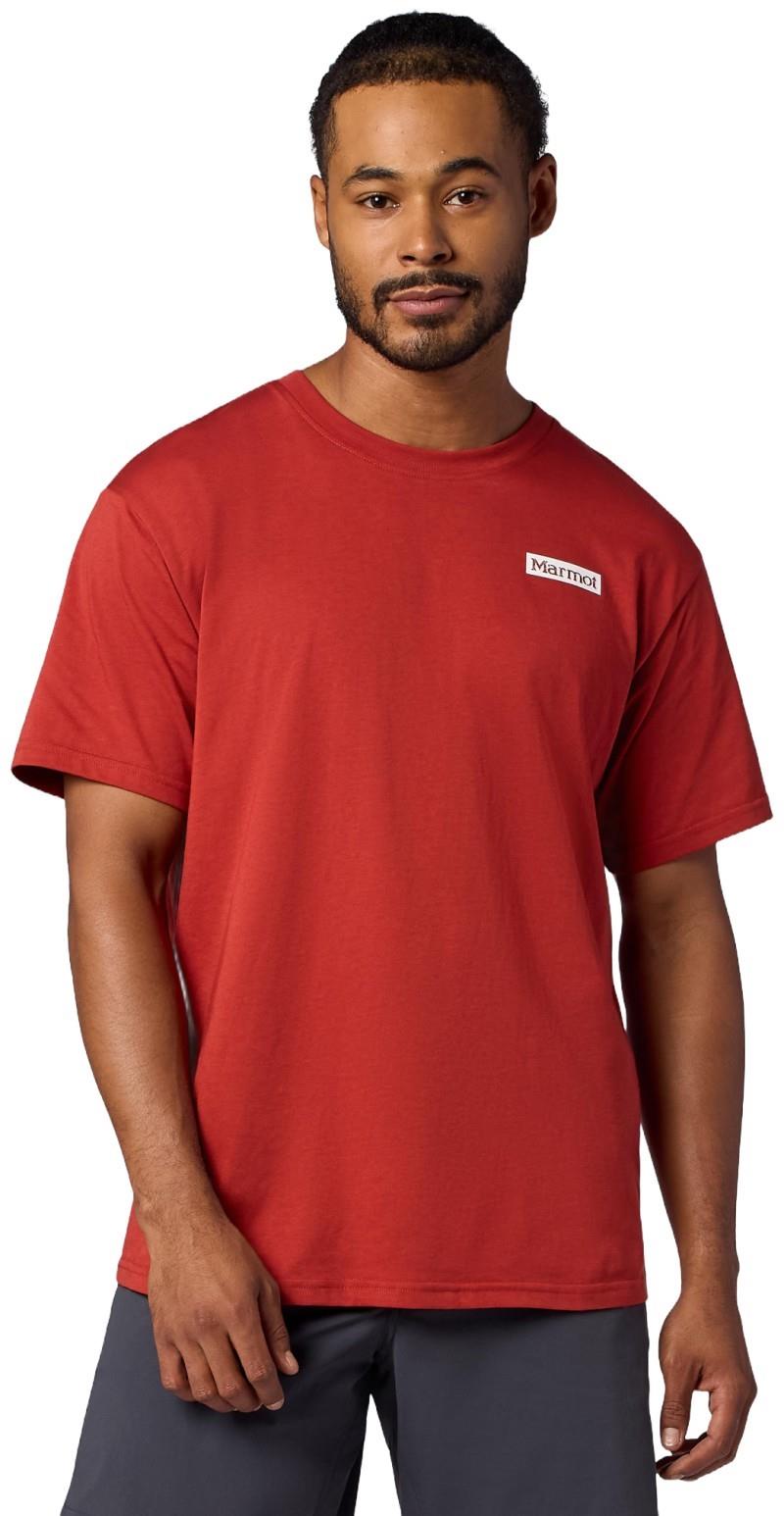 Scenic Tee SS - Mens - sumac 1