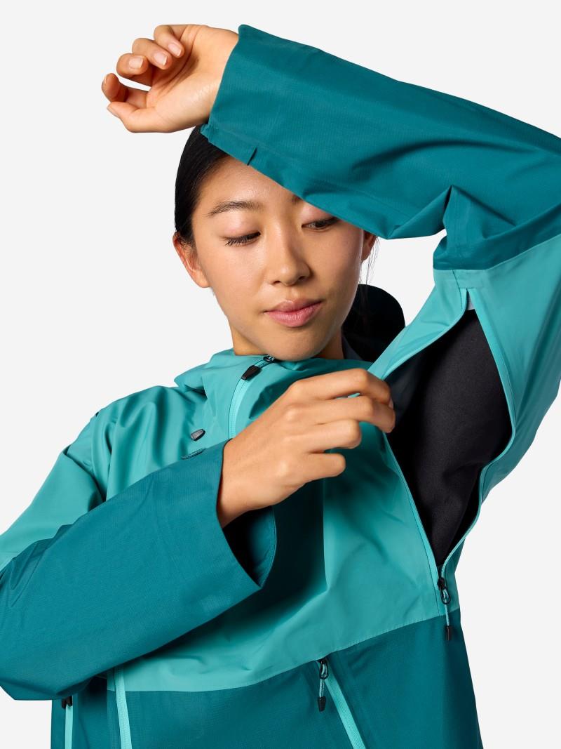 Seeker GTX Jacket - Womens - galapagos blue / emerald blue 1