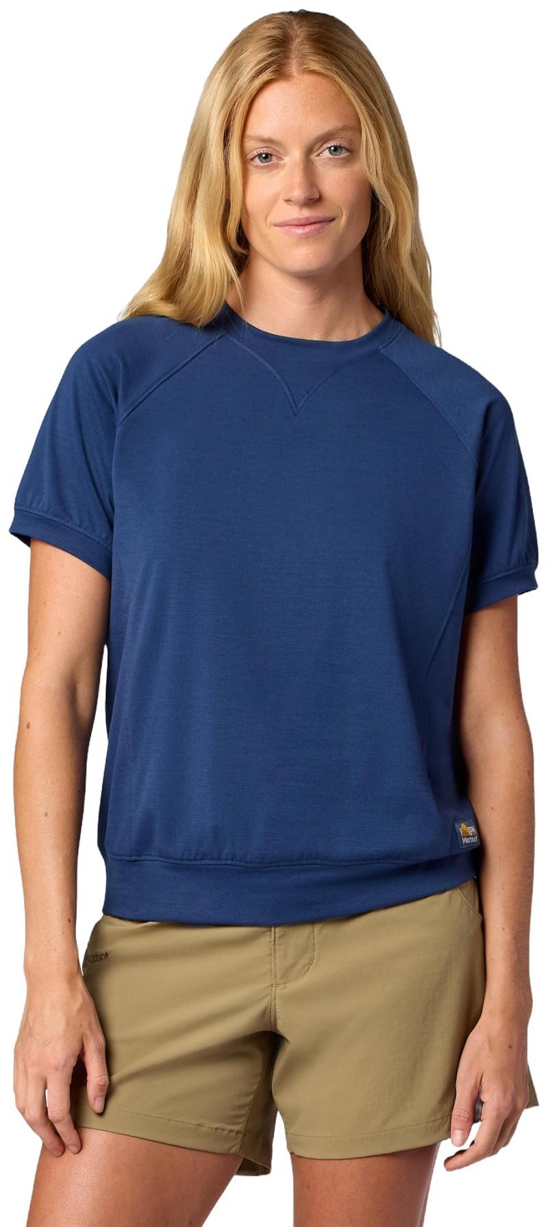Sereno SS - Womens - nightfall navy heather 1