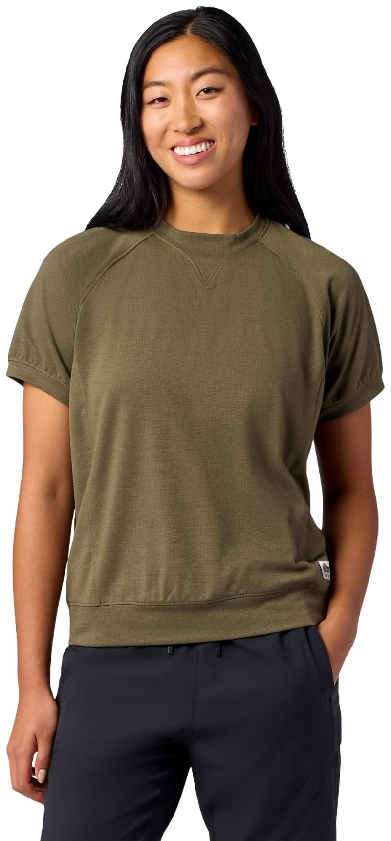 Sereno SS - Womens - olive grove heather 1