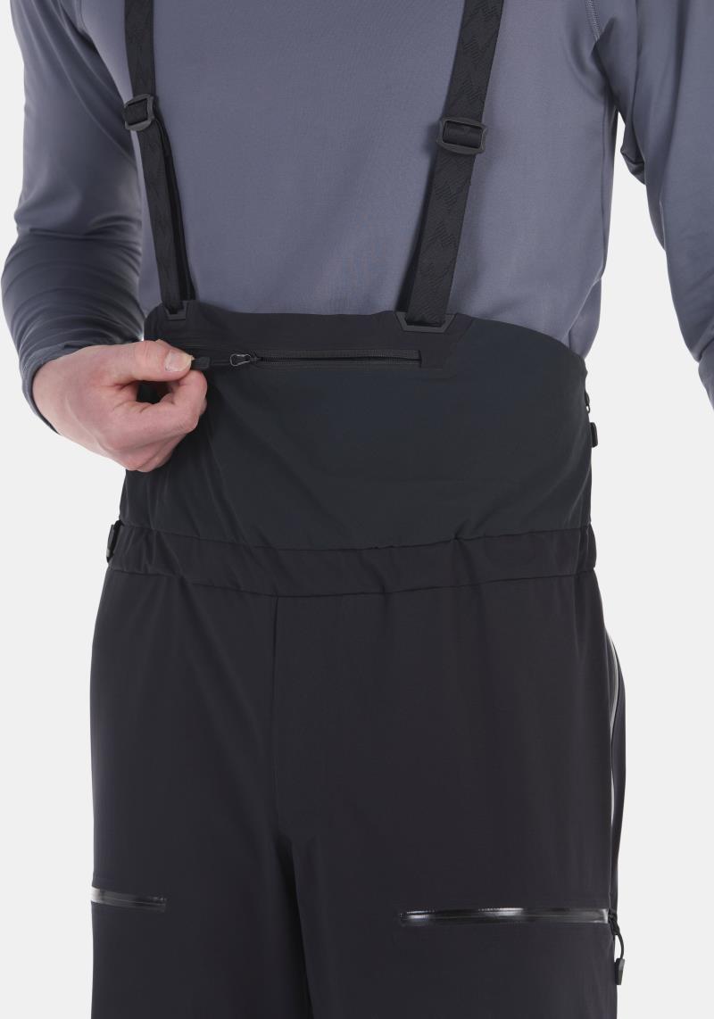 Solitude UL Bio 1/4 Bibs - Mens - Black 3