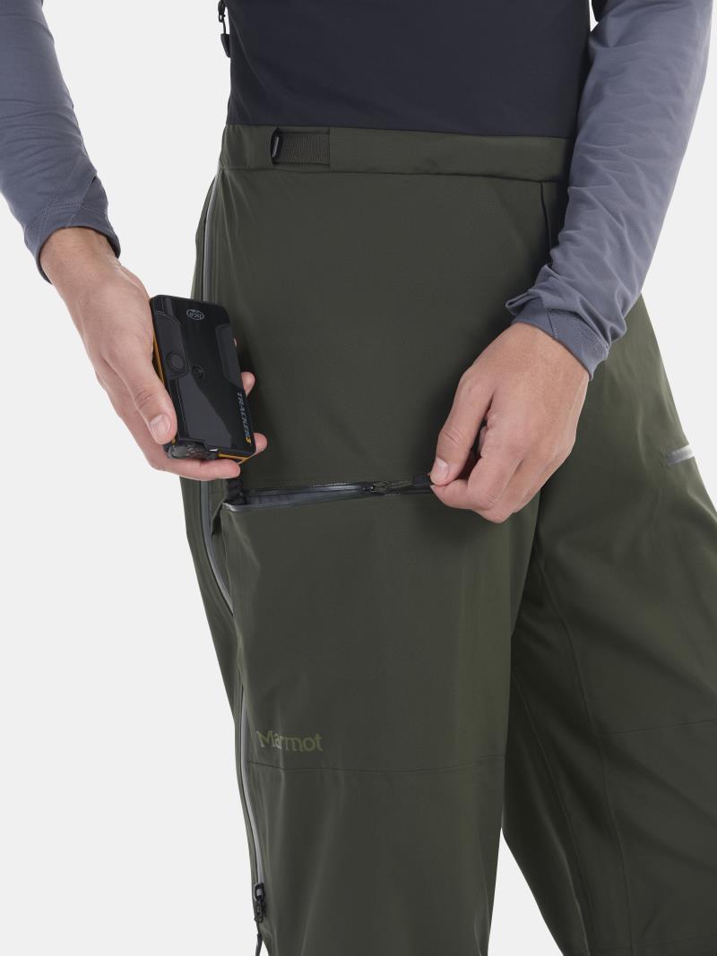 Solitude UL Bio 1/4 Bibs - Mens - Rosin Green 4