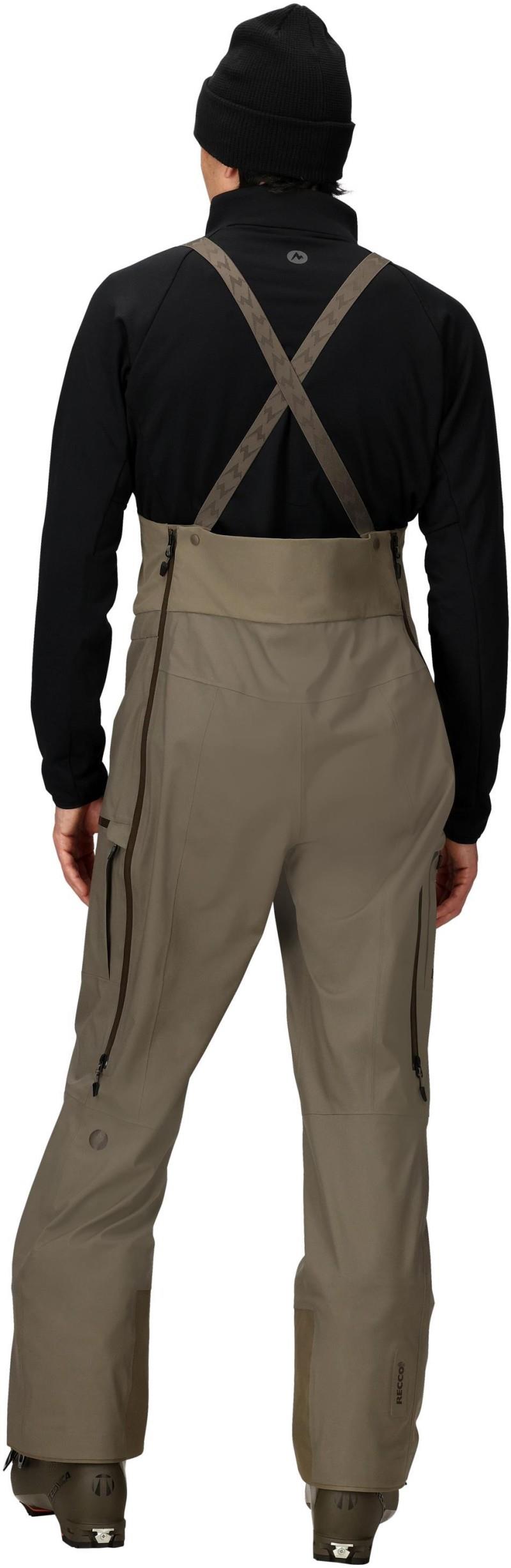 Solitude UL Bio 1/4 Bibs - Mens - claystone 1