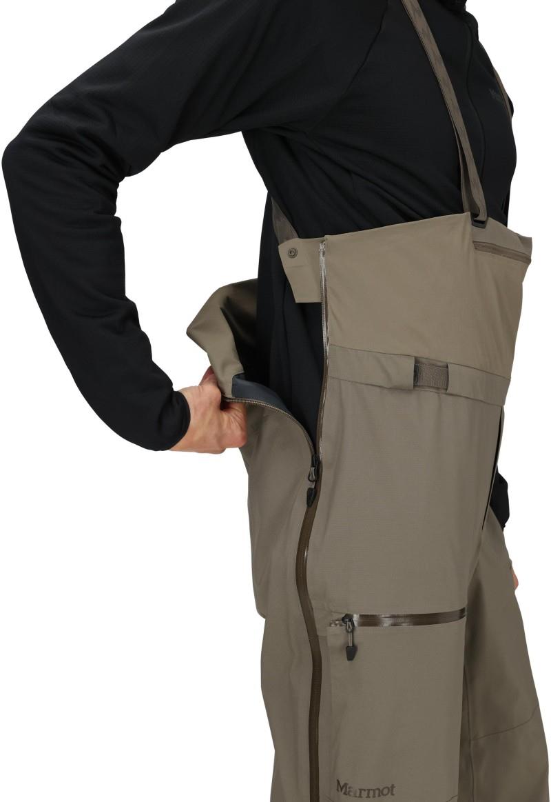 Solitude UL Bio 1/4 Bibs - Mens - claystone 1