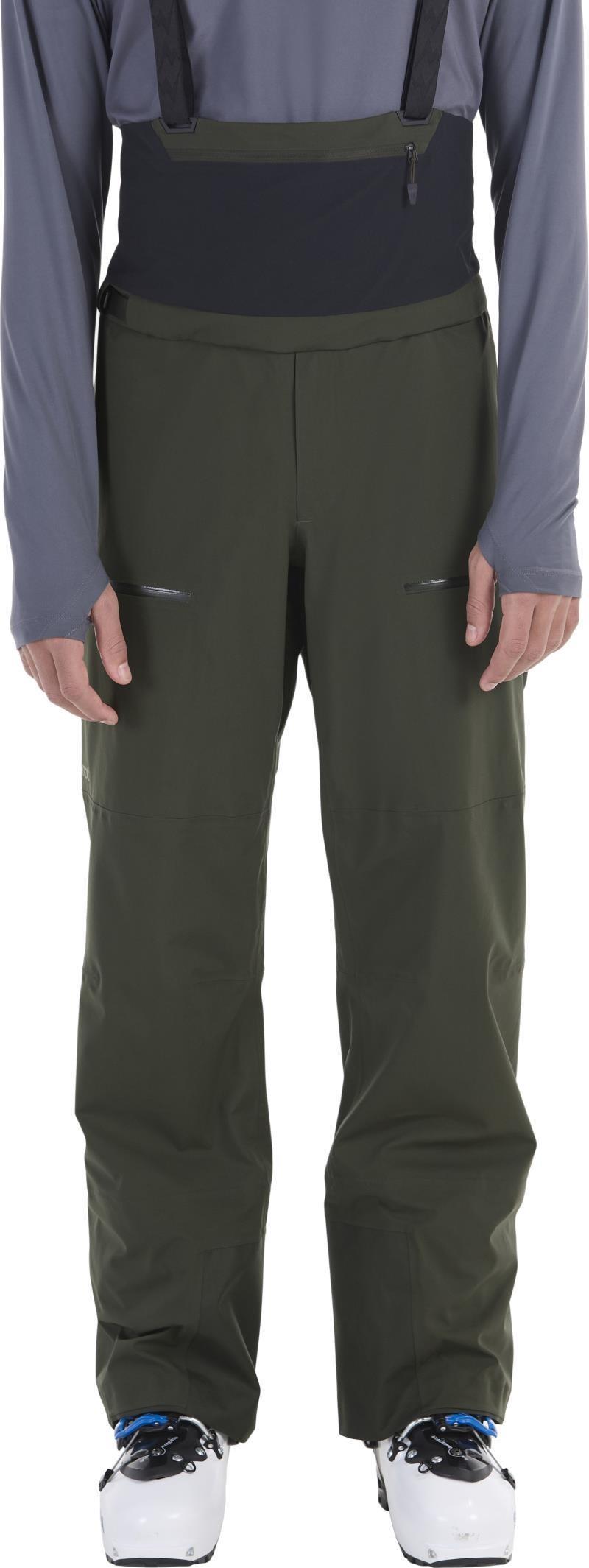 Solitude UL Bio 1/4 Bibs - Mens - rosin green 1