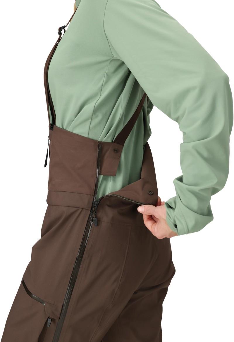 Solitude UL Bio 1/4 Bibs - Womens - hickory nut 1