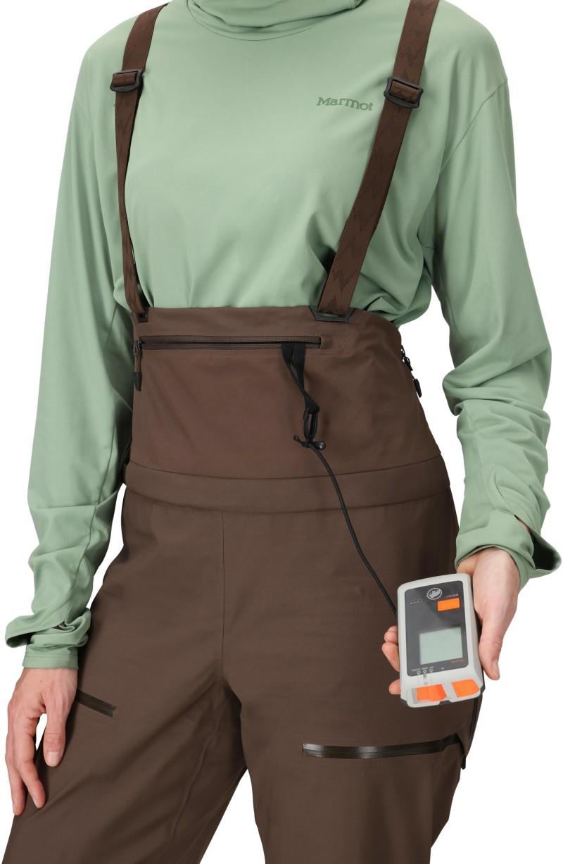 Solitude UL Bio 1/4 Bibs - Womens - hickory nut 1