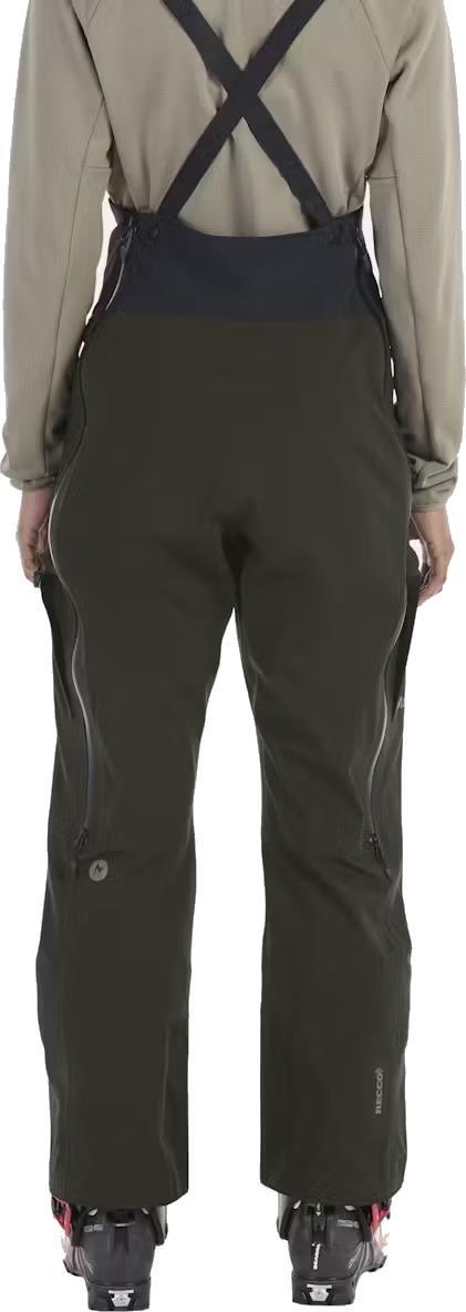 Solitude UL Bio 1/4 Bibs - Womens - rosin green 1