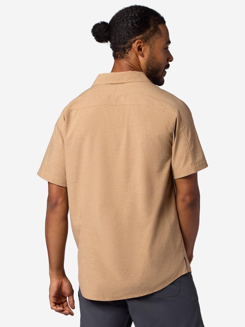 Spring Creek SS - Mens - dromedary heather 1