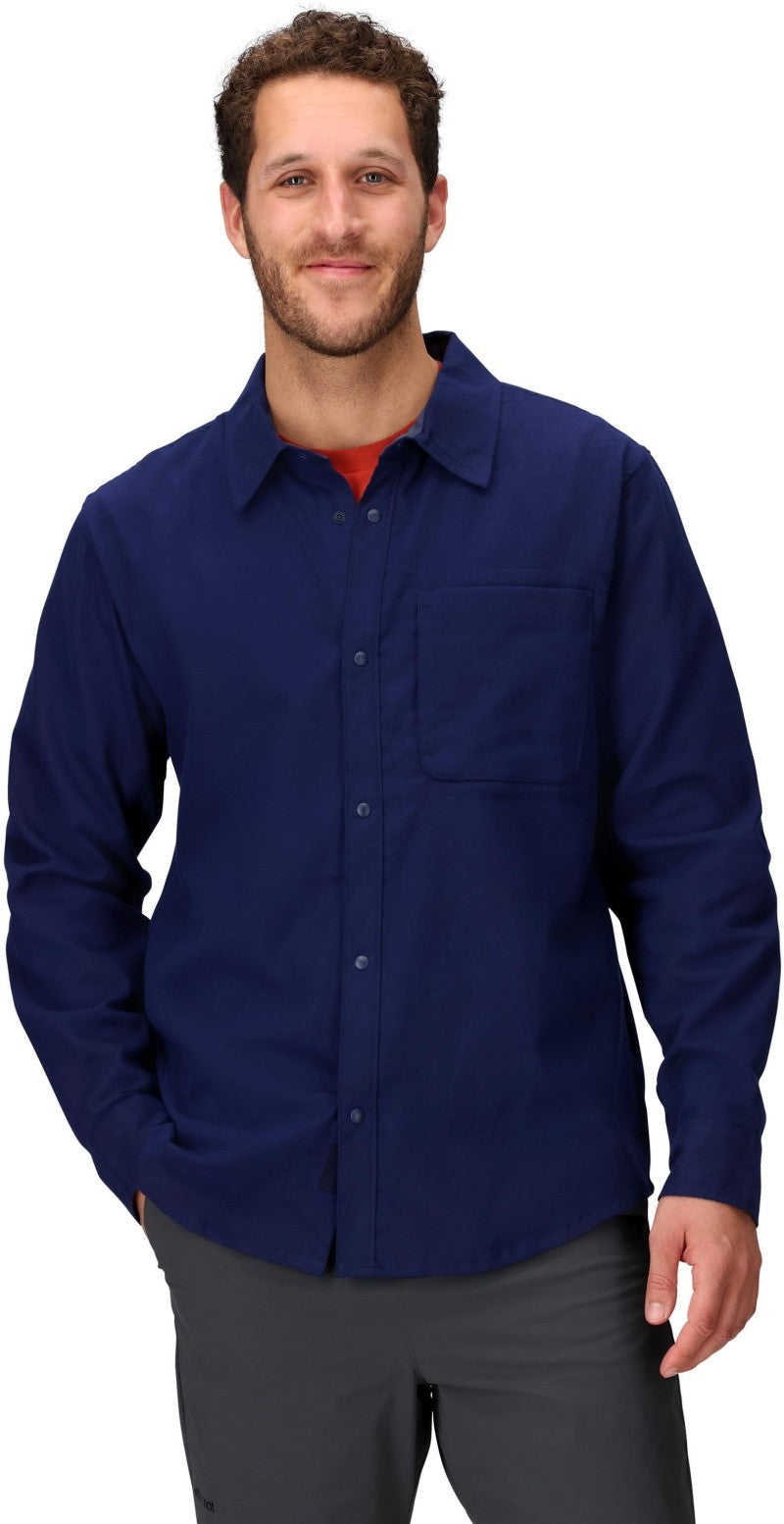 Stonepeak Lightweight Performance Flannel LS - Mens - arctic navy 1