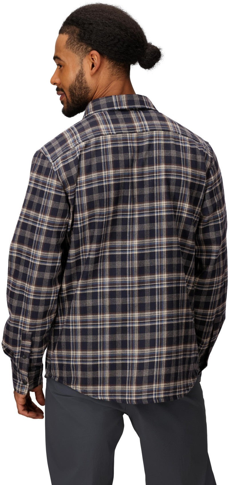 Stonepeak Lightweight Performance Flannel LS - Mens - black 1
