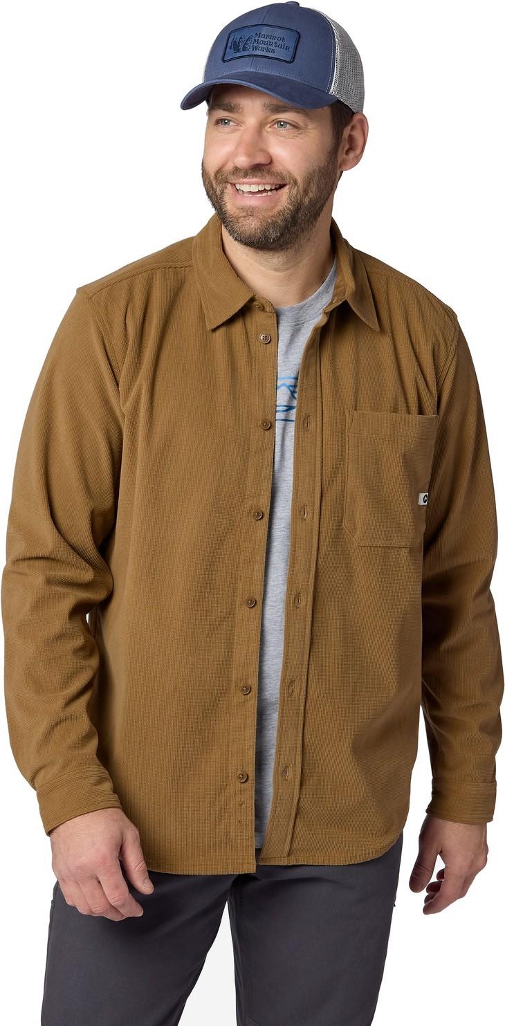 Stoneview Corduroy LS Button Down - Mens - rustic khaki 1