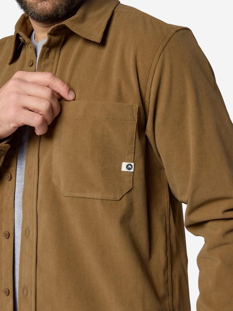 Stoneview Corduroy LS Button Down - Mens - rustic khaki 1