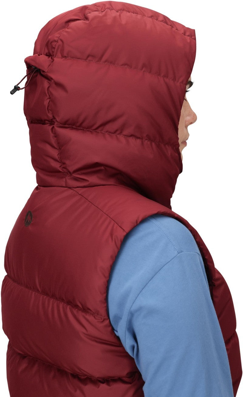 Strollbridge Hooded Vest - Womens - acai berry 1