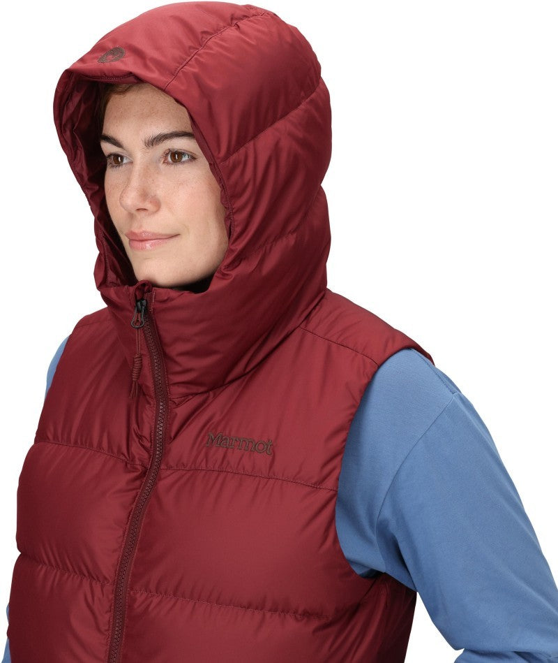 Strollbridge Hooded Vest - Womens - acai berry 1