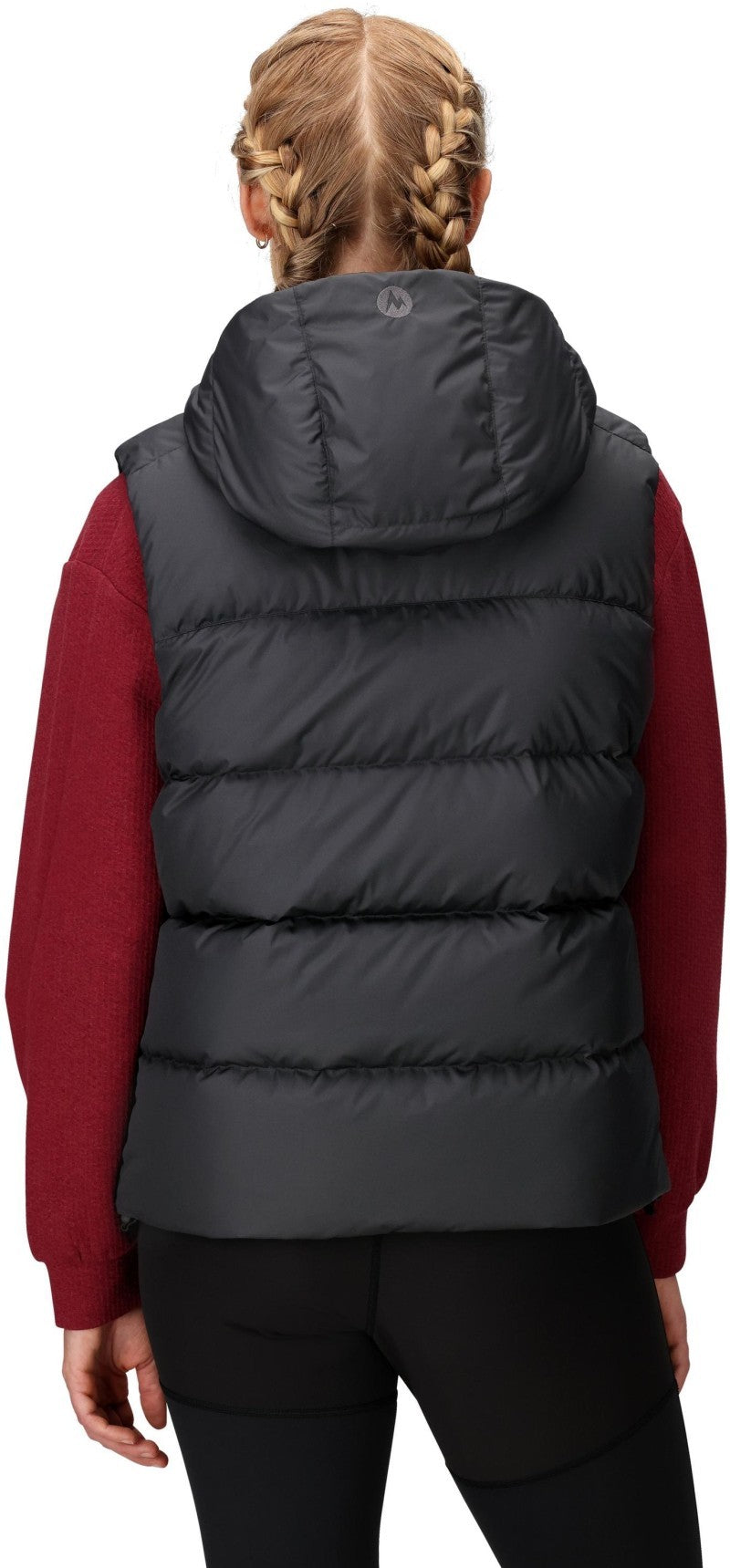 Strollbridge Hooded Vest - Womens - black 1