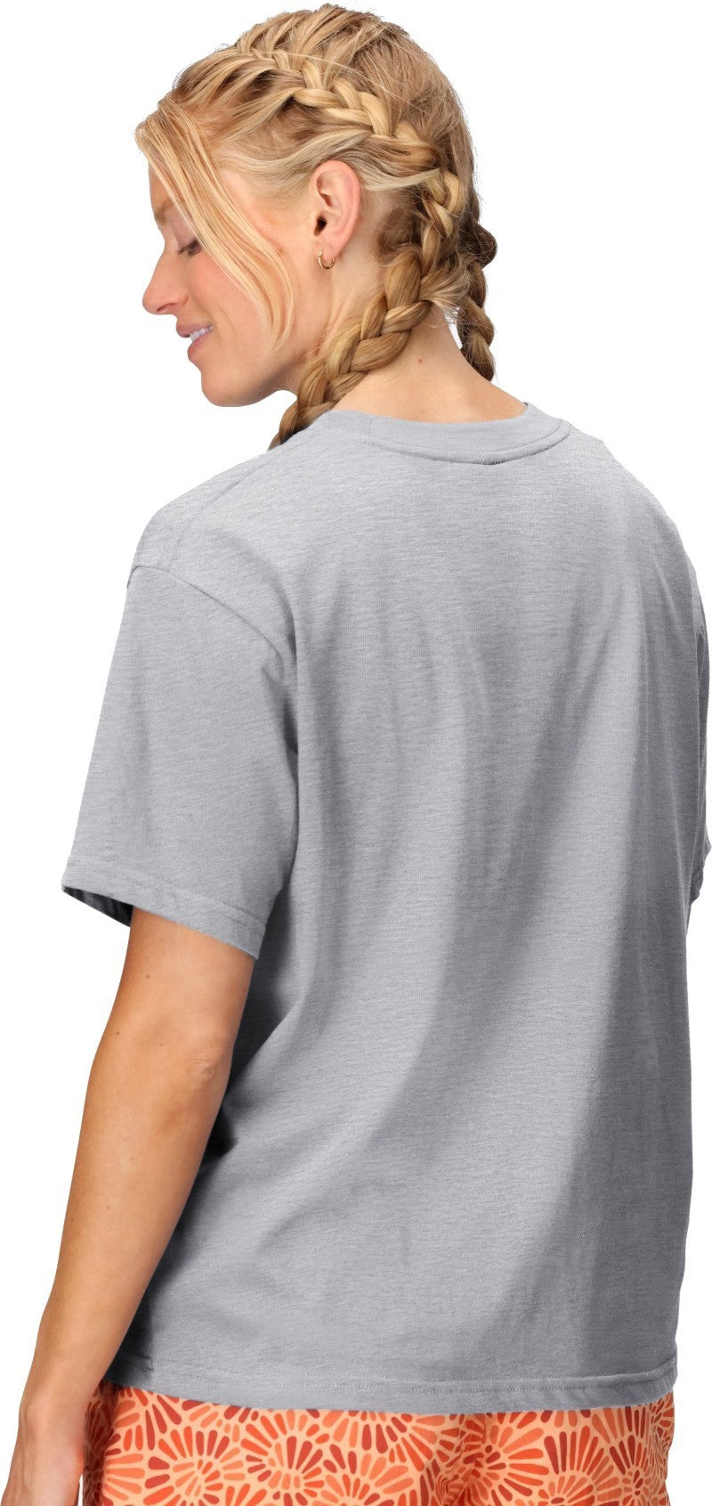 Sunny Marty Tee SS - Womens - light grey heather 1