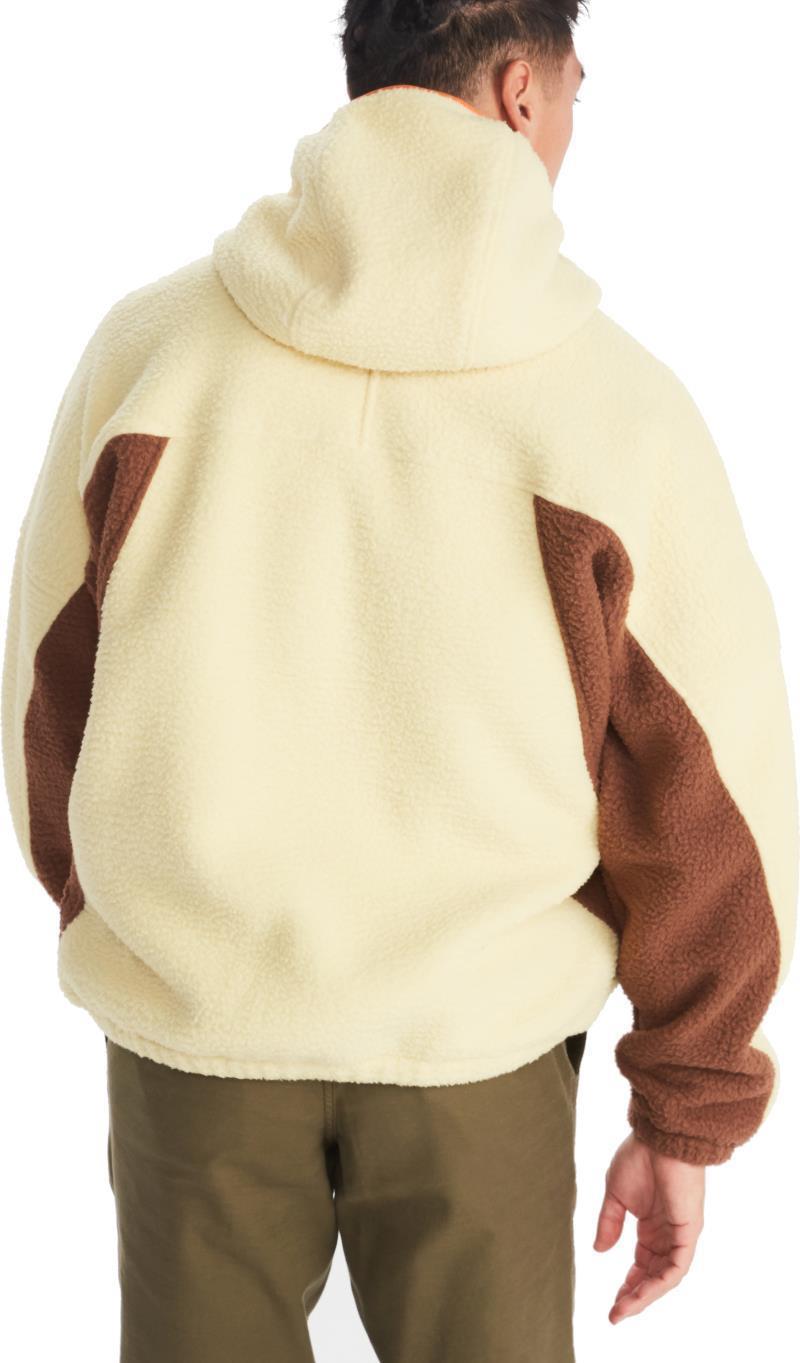 Super Aros Fleece Hoodie - Mens - Wheat / Pinecone / Tangelo 2